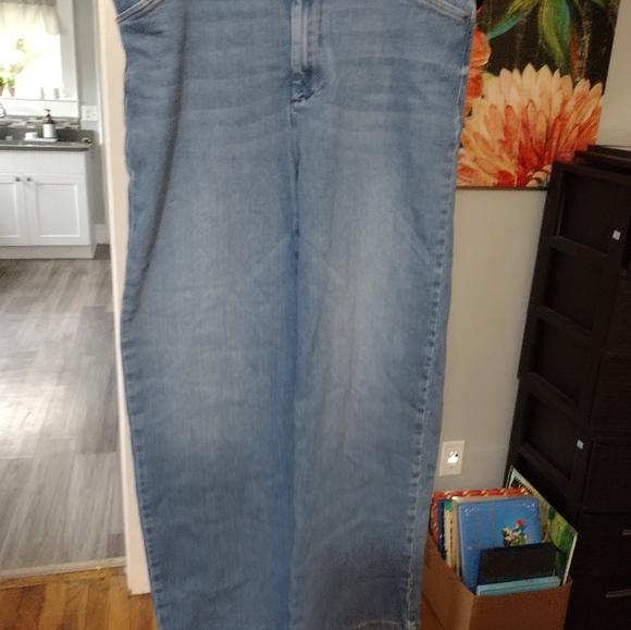 J. Jill Denim Full Leg Medium Wash Trousers Women’s Size 12 - Picture 6 of 6